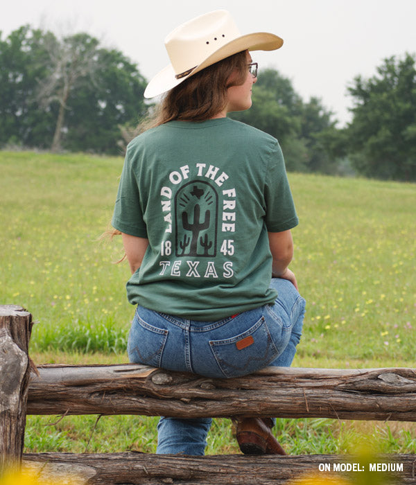 Texas Land of the Free - Pine Green