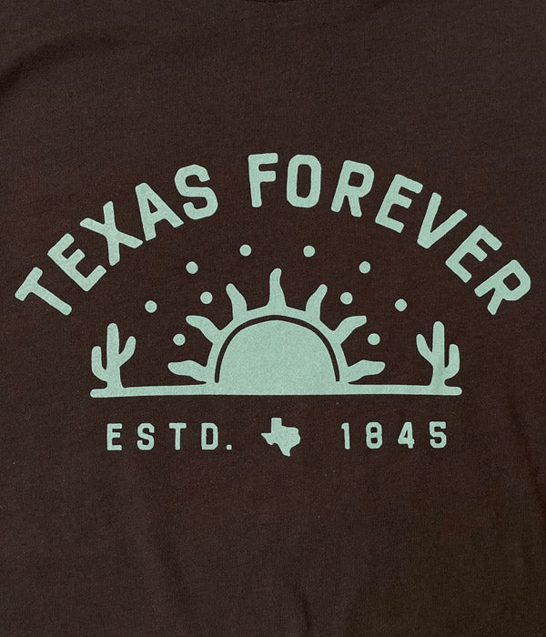 Texas Forever Tee - Brown