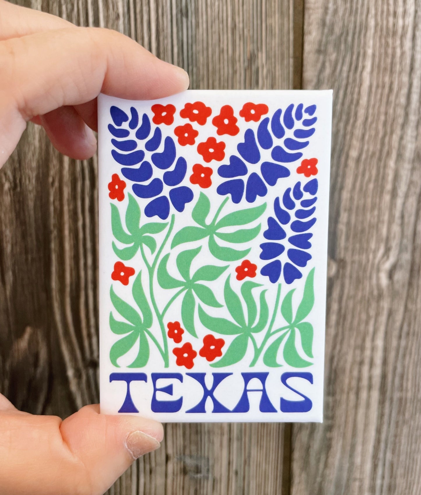 Texas Bluebonnets Magnet