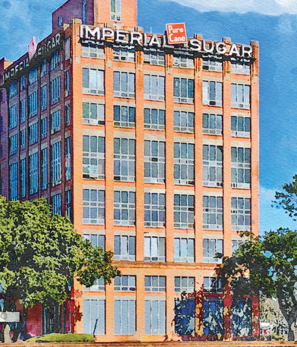 Sugar Land Postcard - Char House