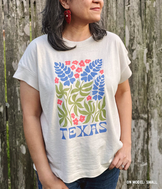 Texas Bluebonnets Ladies Tee