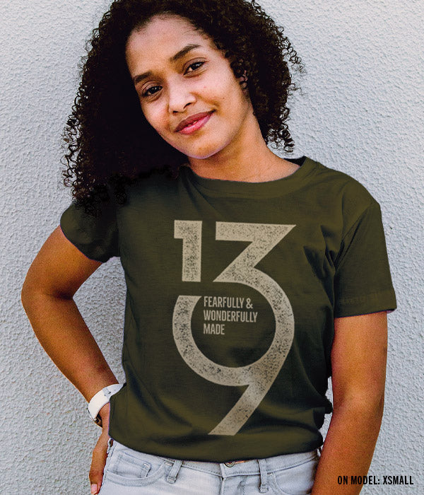 139 Fearfully Wonderfully Made – Dark Olive