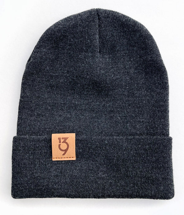 139 Logo Beanie – Charcoal