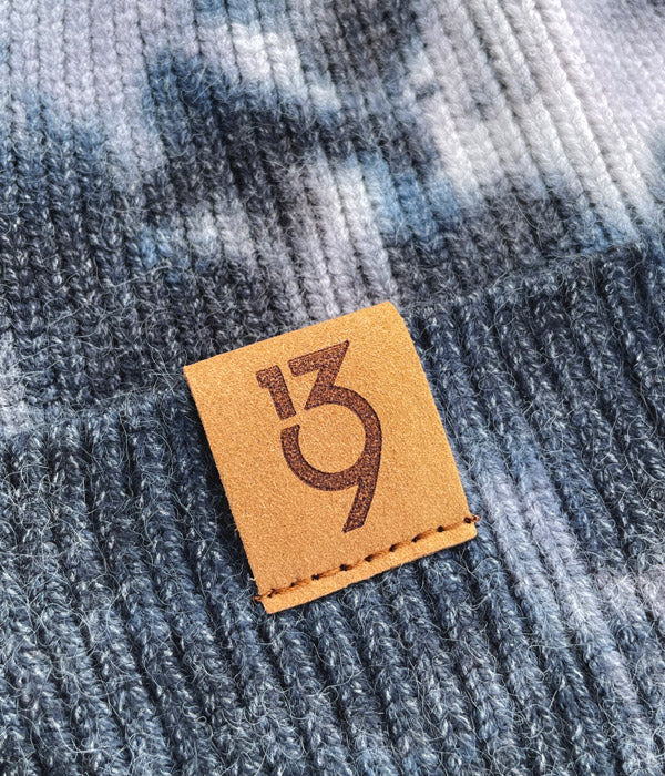 139 Logo Beanie – Navy Tie-Dye