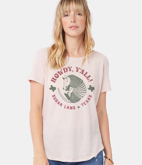 Sugar Land Armadillo Women's Tee
