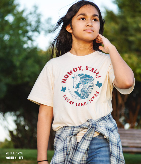 Sugar Land Armadillo Youth Tee