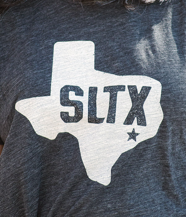 Sugar Land SLTX Tee - Charcoal Slub