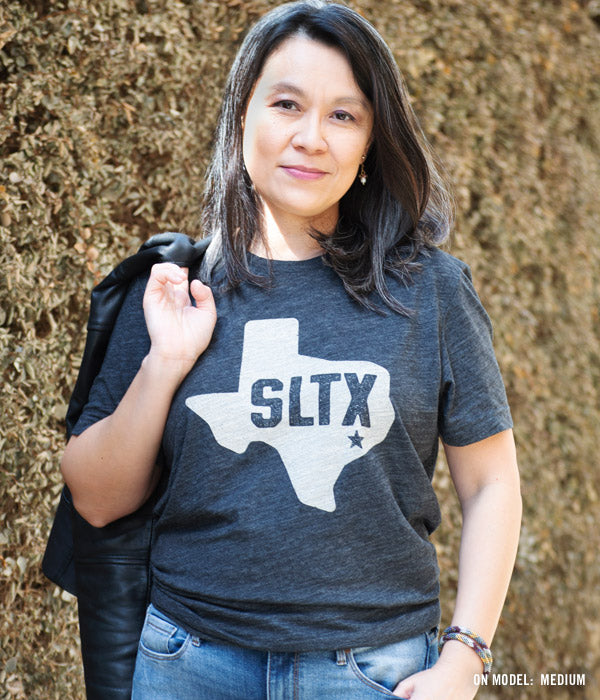 Sugar Land SLTX Tee - Charcoal Slub