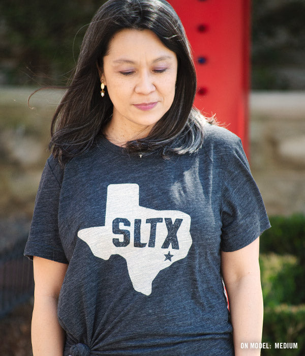 Sugar Land SLTX Tee - Charcoal Slub