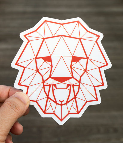 Lion & Lamb - Sticker