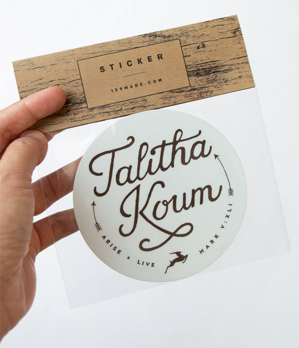 Talitha Koum - Sticker
