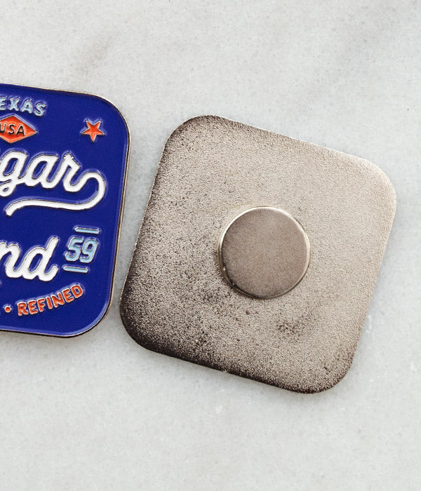 Sugar Land Script Magnet