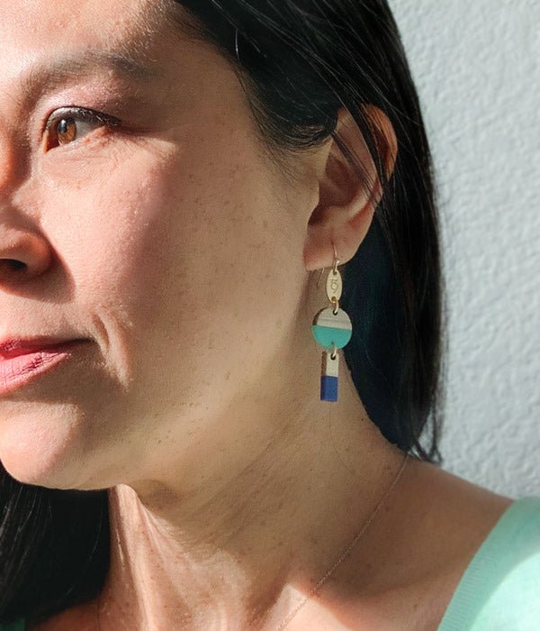 Dawn & Sea Earrings