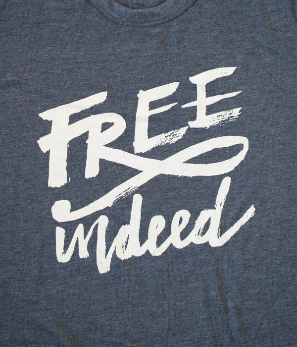 Free Indeed Unisex Tee - Indigo