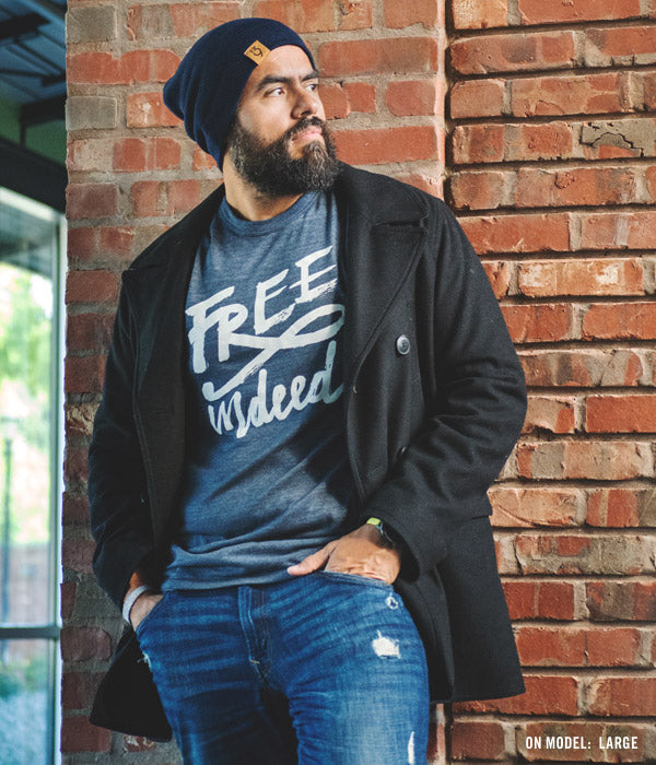 Free Indeed Unisex Tee - Indigo