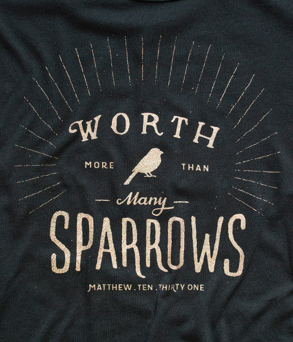Sparrows Keyhole-Sleeves Tee