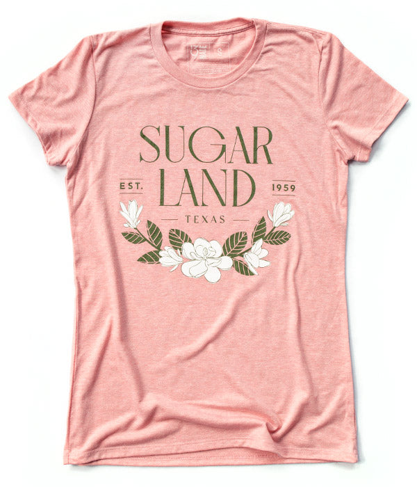 Magnolia Sugar Land Women's Tee - Heather Rose