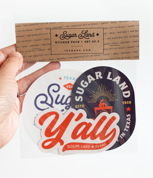 Sugar Land Stickers
