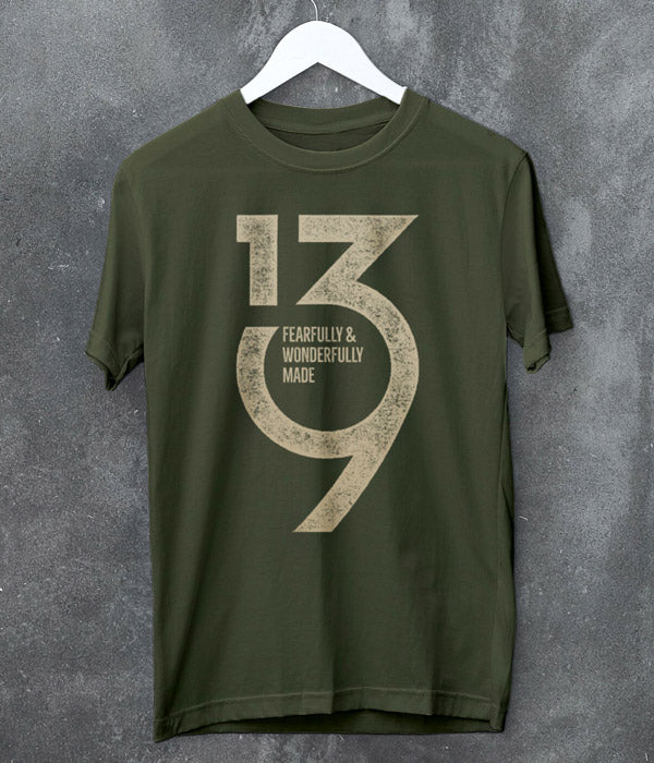 139 Fearfully Wonderfully Made – Dark Olive