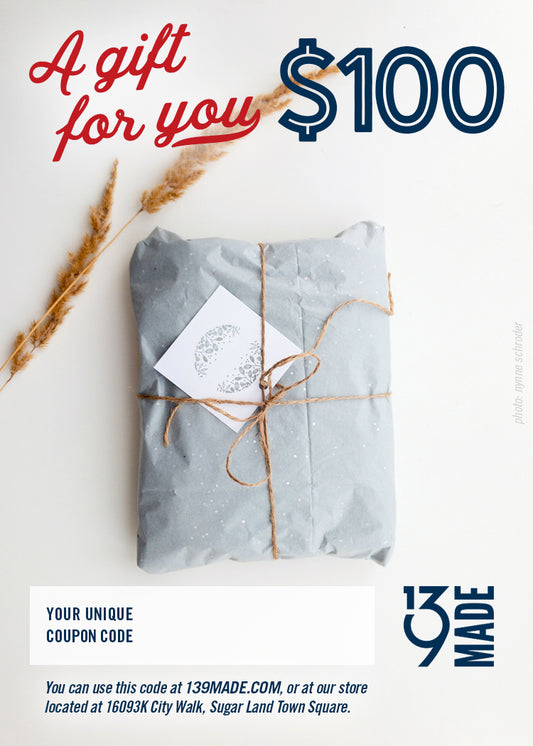 GIFT CERTIFICATE - $100
