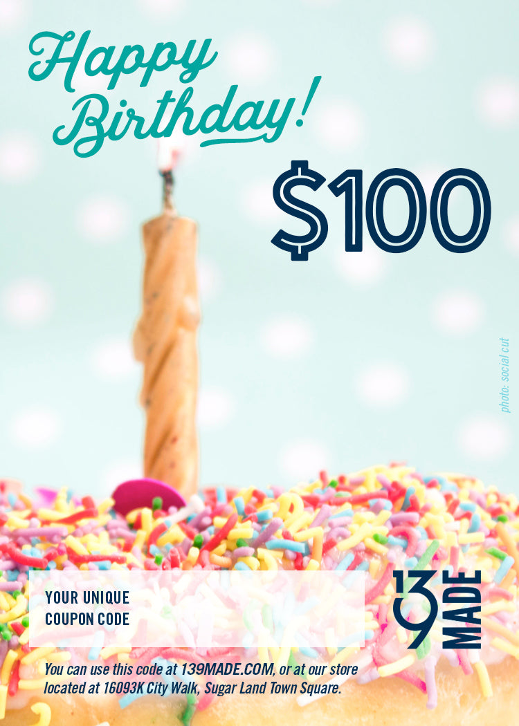 GIFT CERTIFICATE - $100