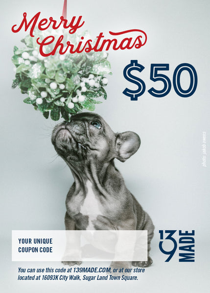 GIFT CERTIFICATE - $50