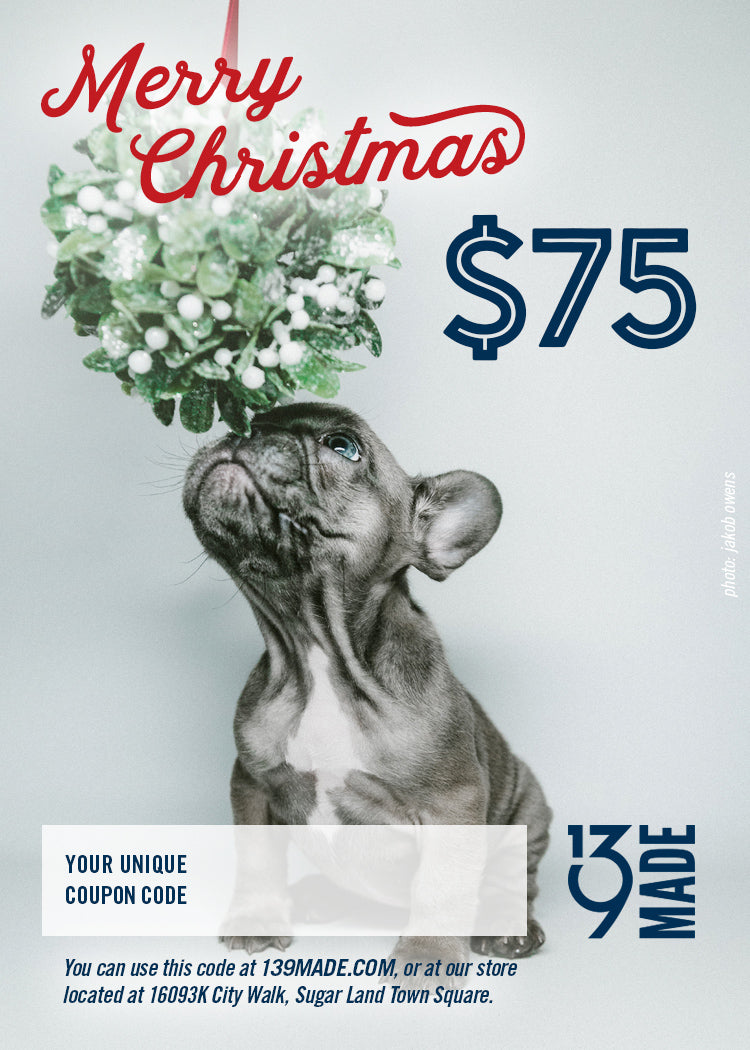 GIFT CERTIFICATE - $75