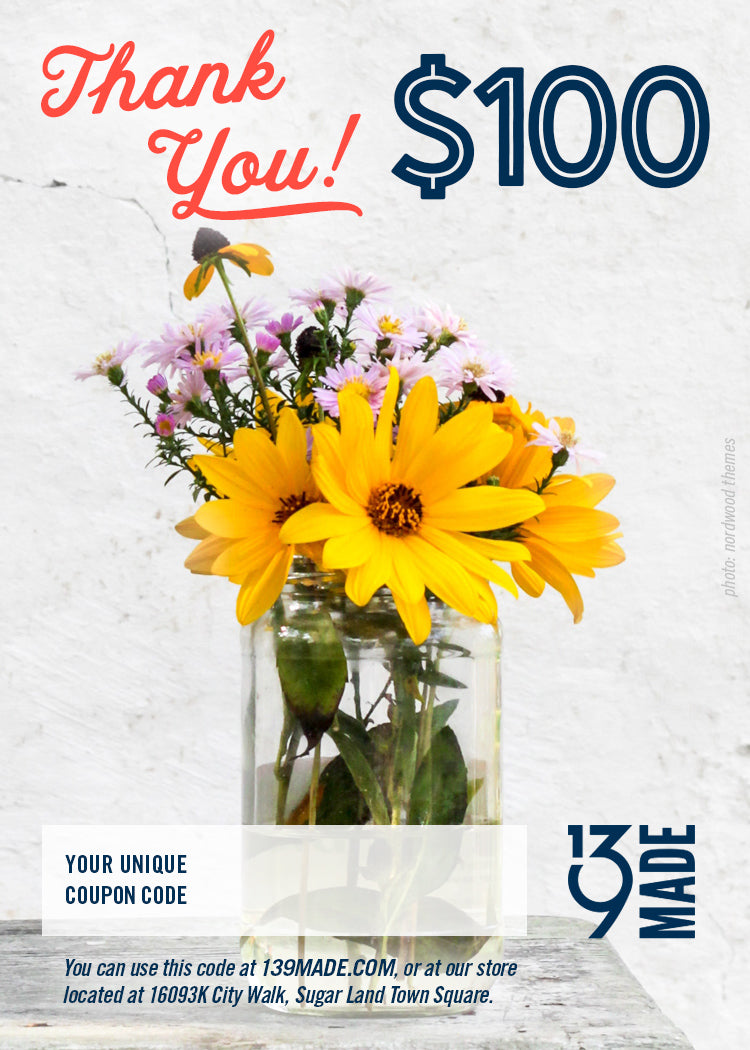 GIFT CERTIFICATE - $100