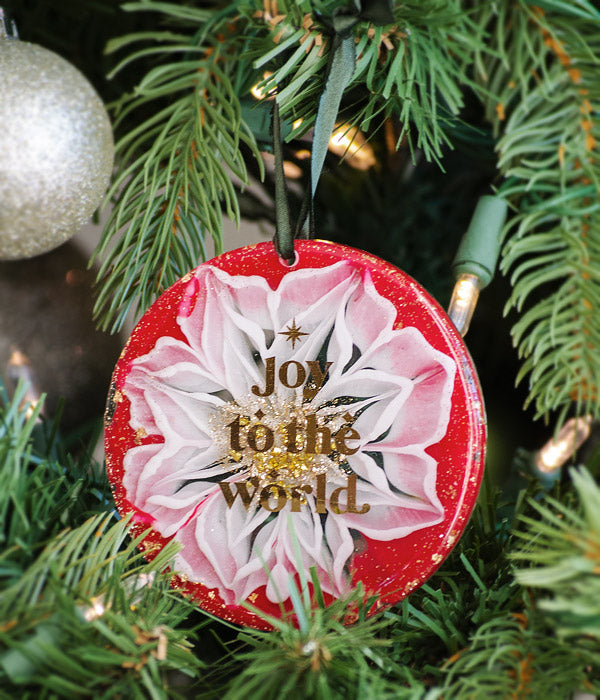 Joy To The World - Christmas Ornament