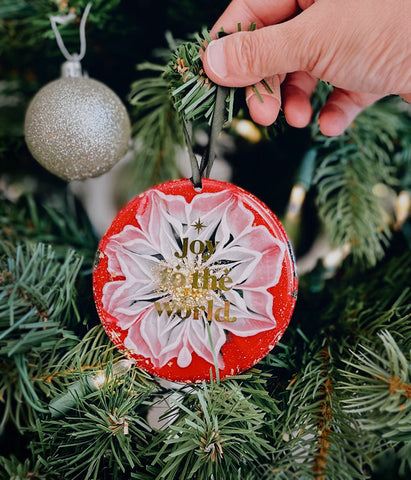 Joy To The World - Christmas Ornament