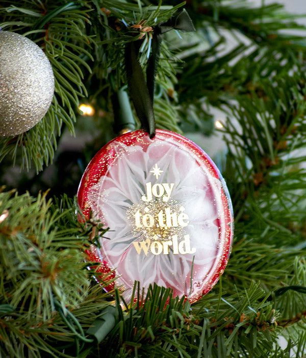 Joy To The World - Christmas Ornament