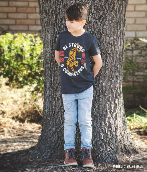 Strong and Courageous– Youth Tee