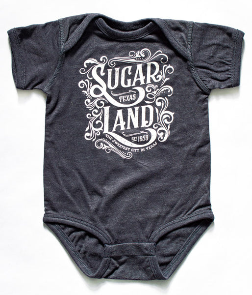 Western Sugar Land Infant Bodysuit - Indigo