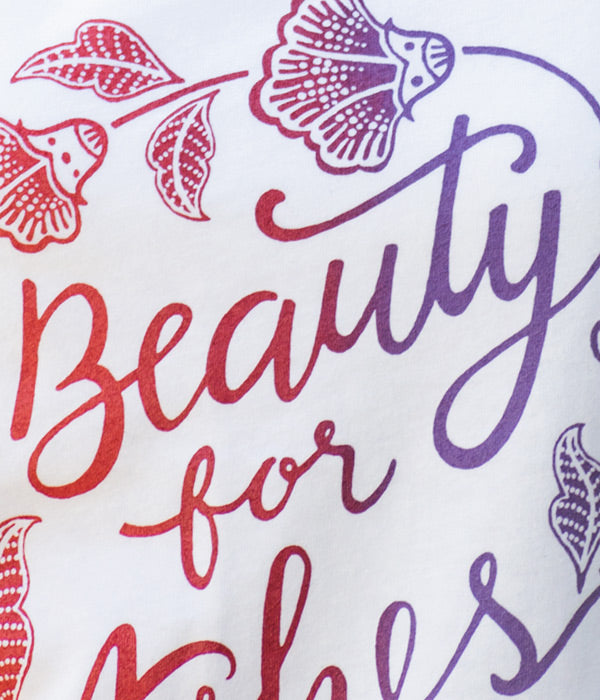 Beauty for Ashes Keyhole-Sleeves Tee