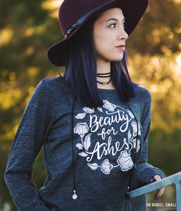 Beauty For Ashes Slouchy Pullover