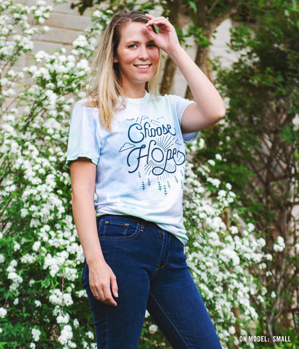 Choose Hope Tie Dye Tee