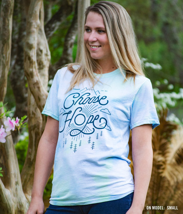 Choose Hope Tie Dye Tee