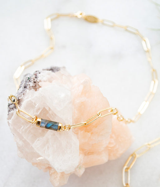 Deborah Necklace – Gray