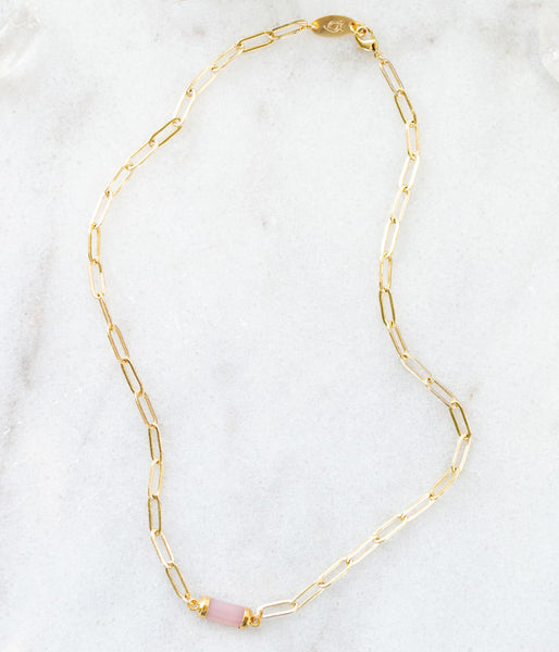 Deborah Necklace – Pink