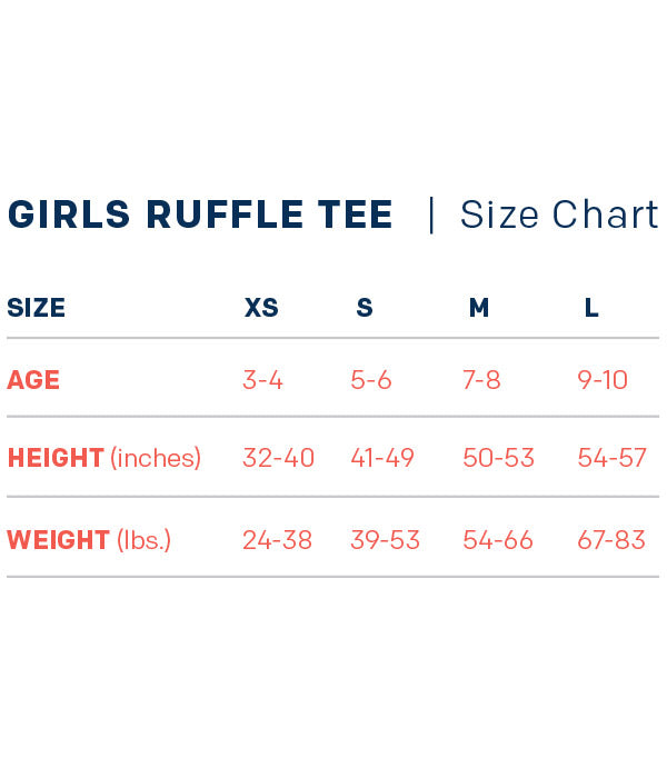 Fearfully & Wonderfully Made - Girls Ruffle Tee