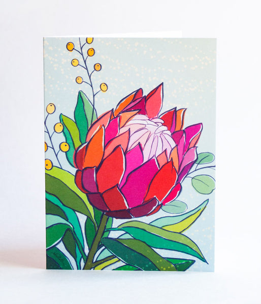 Protea Notecards – Pack of 5