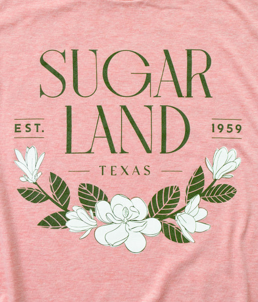 Magnolia Sugar Land Women's Tee - Heather Rose