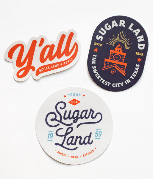 Sugar Land Stickers