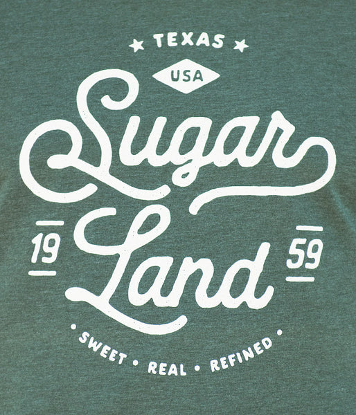 Vintage Sugar Land Tee - Heather Forest